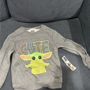 Star Wars Kids Gray Graphic Sweatshirt